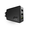 Green Cell Žalias Cell GREENCELL ChargeSource 3 3xUSB 30W sieninis adapteris Ultra Charge ir Smart Charge