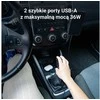 Green Cell Žalias Cell Žalias Cell automobilinis įkroviklis 36W GC PowerRide Nano36 su 2x USB-A Ultra Charge greitas įkrovimas