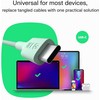 Green Cell Žalias Cell USB-C laidas 0.3 m 100 W Greencell PowerStream greito įkrovimo PD Panther Juodas