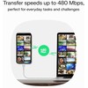 Green Cell Žalias Cell USB-C laidas 1.2 m 100 W Greencell PowerStream greito įkrovimo PD Panther Juodas