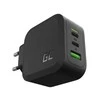Green Cell Žalias Cell Žalias CELL Charger PowerGaN 65W 2x USB-C PD 1x USB-A UC GaN