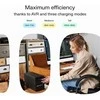 Green Cell Žalias Cell Žalias Cell nepertraukiamo maitinimo šaltinis (UPS) 1500 VA 1000 W su LCD ekranu