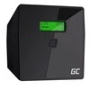 Nepertraukiamo maitinimo šaltinis Green Cell Uninterruptible Power Supply UPS 1000VA 600W with LCD Display | EU VERSION | 2x Schuko 2x IEC Sockets