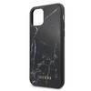 Dėklas Guess GUHCN65HYMABK iPhone 11 Pro Max juoda/juodas Marble Glass