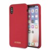 Dėklas Guess GUHCPXLSGLRE iPhone X/Xs red/raudona hard case Silicone