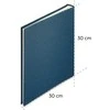 Hama Album jumbo 30x30 wrinkled mėlyna