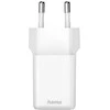 Hama supermini 45W GaN PD/QC 1x USB-C balta