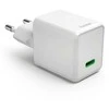 Hama supermini 45W GaN PD/QC 1x USB-C balta