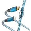 Hama Reflected USB-C - Lightning, 1,5m, mėlyna