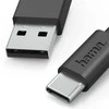 Kabelis Hama USB A 3.1 - USB C, 1m, juodas