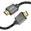 Hama HDMI 2.1 8K 2m, Ultra High Speed, juoda-pilka