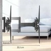Laikiklis Hama FullMotion žirklės 32" - 65"