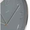 Hama Laikrodis ścienny 30cm Corsica Sidabrinė-pilka