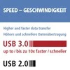 HAMA USB 3.0 Card Reader SD/Micro SD aliuminio sidabrinis
