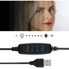 Hama žiedinis šviestuvas su mini stovu SPOTLIGHT SMART 80