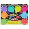 PLAY-DOH HASBRO CASTRY CAY 8 SPALVŲ NEONINĖS SPALVOS KONDINĖS DOVANA