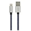 USB kabelis Holdit USB- A - Žaibas 1 m mėlyna (612663)