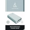 Powerbank Holdit Smartline 7500mAh Sidabrinis