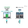 I-TEC USB 3.0 / USB-C / Thunderbolt 3 Dualdock 1x5K 2x4K 60Hz 2xDP 2xHDMI 1xGLAN 4xUSB 3.2 2xUSB-C 3.2 Gen.2 1xGarso / mikrofono lizdas PD 100W
