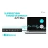 I-TEC USB 3.0 / USB-C / Thunderbolt 3 Dualdock 1x5K 2x4K 60Hz 2xDP 2xHDMI 1xGLAN 4xUSB 3.2 2xUSB-C 3.2 Gen.2 1xGarso / mikrofono lizdas PD 100W