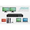 „I-tec USB-C KVM Dock PRO 3“ 3 pagrindiniams kompiuteriams