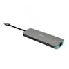 I-TEC USB-C metalinis nano dokas 2xDP 1xHDMI 1xGLAN 1xgarsas / mikrofonas 2xUSB 3.1 2xUSB 2.0 1xUSB-C duomenys 1xUSB-C 100W PD
