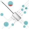 I-TEC USB-C metalinis dokas 1xHDMI 1xVGA 1xSD+1xmicroSD kortelių skaitytuvas 1xGLAN 1xgarsas / mikrofonas 3xUSB 3.1 1xUSB-C duomenys 1xUSB-C PD + įkroviklis 100W