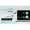 I-tec USB-C/USB-A Universalus KVM HUB 2x USB-C (5Gbps) + 2x USB-A 3.0 (5Gbps) USB-C Maitinimas 5V/3A-15W max (2x kabeliai 100cm)