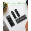 Icy Box RaidSonic ICYBOX IB-180MC-C31 M.2 NVMe ir SATA SSD prijungimo jungtis USB 3.2 Gen2