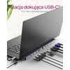 Icy Box Raidsonic prijungimo stotis | IB-DK2106a-CPD | Ethernet LAN (RJ-45) jungtys 1 | VGA (D-Sub) jungtys kiekis 1 | HDMI jungtys 2 kiekis