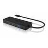 RaidSonic Icy Box IB-DK4011-CPD 7-in-1 USB Type-C prijungimo stotis su triguba vaizdo išvestimi