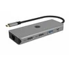 Icy Box Doko stotelė IB-DK4012-CPD 9w1, 2x HDMI, 4K60Hz, 3xUSB, 100W PD,LAN, Skaitytuvas kart
