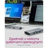 ICY BOX nešiojamųjų kompiuterių prijungimo stotelė, 6 viename, PD1, 1xUSB-C, 3xUSB-A, 1xHDMI, 1xVGA, 100W