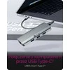ICY BOX nešiojamųjų kompiuterių prijungimo stotelė, 6 viename, PD1, 1xUSB-C, 3xUSB-A, 1xHDMI, 1xVGA, 100W
