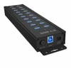 Raidsonic | 20-in-1 USB HUB su maitinimo šaltiniu, įjungimo/išjungimo mygtuku ir tvirtinimo laikikliais | IB-HUB1720-U3
