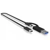 Icy Box „RaidSonic ICYBOX IB-1807MT-C31“ išorinis korpusas, skirtas M.2 NVMe SSD USB 3.2 Gen 2 Type-C