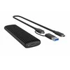 Icy Box Raidsonic | M.2 NVMe ir SATA SSD korpusas per USB Type-C | IB-1808MCT-CU31