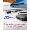 Icy Box Raidsonic 4-in-1 kortelių skaitytuvas su USB 3.2 Gen 1 Type-A + Type-C | IB-CR302-CU3