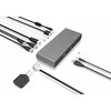 „RaidSonic ICY BOX IB-DK8801-TB4“ „Thunderbolt 4 Type-C“ prijungimo stotelė su 2 „Thunderbolt 4“ ir 4 USB3.2 Gen 2 Type-A SD kortelėmis