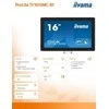 „iiyama TF1615MC-B1-Touch“ 16 colių HD monitorius