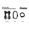 Monitorius „IIYAMA XUB2292HSU-B6“ 21,5 colio ETE IPS FHD 100 Hz 250 cd/m2 0,4 ms HDMI DP USB šakotuvas 4x3,2 garsiakalbiai
