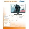 Monitorius IIYAMA G2770HSU-B6 G-Master Raudona Eagle 27 colių Fast IPS FHD FreeSync Premium 180Hz 1100:1 300cd/m2 0.2ms HDMI DP 4xUSB Juodas Garsiakalbiai