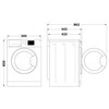 Skalbimo Mašina - Indesit MTWSC 61294 W PL