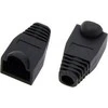 INTELLINET RJ45 kištuko dangtelis Juodas, kabelio dėklas, 504355