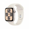 Išmanusis laikrodis Apple Watch SE GPS 40mm Starlight Aliuminio dėklas su Starlight Sport Band - S/M