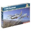 Italeri Republic F-84G Thunderjet 1/72 plastikinis lėktuvo surinkimo rinkinys