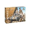 Italeri Crusader III tanko modelis su britų įgula, El Alamein 1942, 1/35 #6592