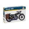 Italeri Triumph 3HW motociklo modelis 1/9, plastikinis rinkinys