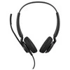 Jabra Engage 40 MS Stereo Inline Link Laidinės ausinės, USB-C/USB-A, Juoda