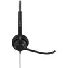 Ausinės Jabra Engage 40 Stereo, laidinės, Juodos